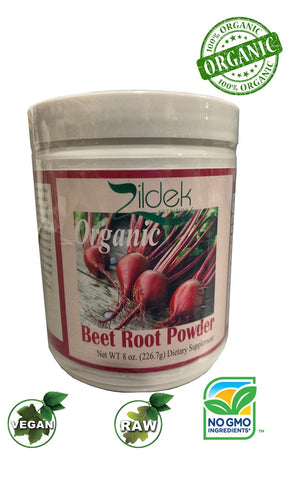 Organic Beet Root 8 oz Powder.